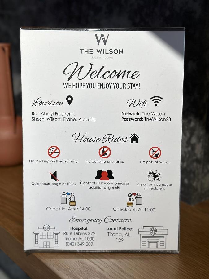 Готель The Wilson Тирана Екстер'єр фото